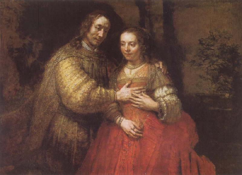 REMBRANDT Harmenszoon van Rijn Portrait of Two Figures from the Old Testament oil painting image